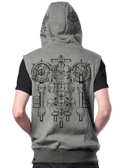 Alchemist Grey Melange Vest 